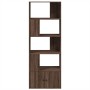 Estantería madera de ingeniería marrón roble 70x36x189 cm de , Librerías y estanterías - Ref: Foro24-3295323, Precio: 110,93 ...