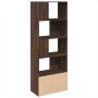 Estantería madera de ingeniería marrón roble 70x36x189 cm de , Librerías y estanterías - Ref: Foro24-3295323, Precio: 110,93 ...
