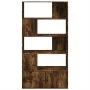 Estantería madera de ingeniería roble ahumado 100x36x189 cm de , Librerías y estanterías - Ref: Foro24-3295328, Precio: 137,4...