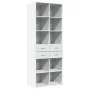 Aparador alto madera de ingeniería blanco 70x42,5x185 cm de , Aparadores - Ref: Foro24-3281462, Precio: 158,16 €, Descuento: %