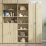Aparador alto madera de ingeniería roble Sonoma 50x41x185 cm by , Sideboards - Ref: Foro24-3281682, Price: 99,57 €, Discount: %