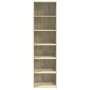 Aparador alto madera de ingeniería roble Sonoma 50x41x185 cm de , Aparadores - Ref: Foro24-3281682, Precio: 100,55 €, Descuen...