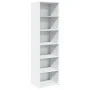 Aparador alto madera de ingeniería blanco 50x41x185 cm de , Aparadores - Ref: Foro24-3281680, Precio: 107,35 €, Descuento: %