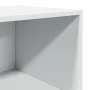Aparador alto madera de ingeniería blanco 50x41x185 cm de , Aparadores - Ref: Foro24-3281680, Precio: 107,35 €, Descuento: %