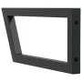 Waschbeckenregalhalterungen, 2 Stück, Trapezform, Schwarzstahl von , Stützen und Querstangen - Ref: Foro24-4007289, Preis: 45...