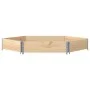Arriate elevado hexagonal madera maciza de pino 160x160 cm de , Maceteros y jardineras - Ref: Foro24-4010317, Precio: 53,82 €...