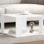 Mesa de centro madera de ingeniería blanca 51,5x51,5x30 cm de , Mesas de centro - Ref: Foro24-848136, Precio: 43,21 €, Descue...