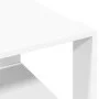 Mesa de centro madera de ingeniería blanca 51,5x51,5x30 cm de , Mesas de centro - Ref: Foro24-848136, Precio: 43,21 €, Descue...