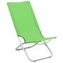 Sillas de playa plegables 2 unidades tela verde de vidaXL, Sillas de jardín - Ref: Foro24-310379, Precio: 82,06 €, Descuento: %