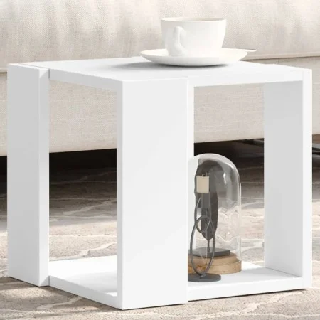 Mesa de centro madera de ingeniería blanca 32x32x30 cm de , Mesas de centro - Ref: Foro24-848143, Precio: 25,86 €, Descuento: %