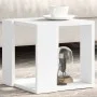 Mesa de centro madera de ingeniería blanca 32x32x30 cm de , Mesas de centro - Ref: Foro24-848143, Precio: 25,86 €, Descuento: %