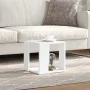 Mesa de centro madera de ingeniería blanca 32x32x30 cm de , Mesas de centro - Ref: Foro24-848143, Precio: 25,86 €, Descuento: %