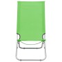 Sillas de playa plegables 2 unidades tela verde de vidaXL, Sillas de jardín - Ref: Foro24-310379, Precio: 82,06 €, Descuento: %