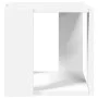 Mesa de centro madera de ingeniería blanca 32x32x30 cm de , Mesas de centro - Ref: Foro24-848143, Precio: 25,86 €, Descuento: %