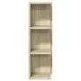 Armario de espejo baño contrachapada color roble 80x20,5x64 cm de , Tocadores de baño - Ref: Foro24-849603, Precio: 70,93 €, ...