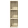 Armario de espejo baño contrachapada color roble 80x20,5x64 cm de , Tocadores de baño - Ref: Foro24-849603, Precio: 72,14 €, ...