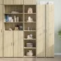 Aparador alto madera de ingeniería roble Sonoma 45x41x185 cm de , Aparadores - Ref: Foro24-3281675, Precio: 90,96 €, Descuent...