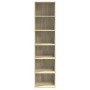 Aparador alto madera de ingeniería roble Sonoma 45x41x185 cm de , Aparadores - Ref: Foro24-3281675, Precio: 92,03 €, Descuent...