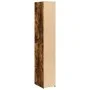 Aparador alto madera de ingeniería roble ahumado 30x41x185 cm de , Aparadores - Ref: Foro24-846415, Precio: 75,14 €, Descuent...