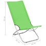 Sillas de playa plegables 2 unidades tela verde de vidaXL, Sillas de jardín - Ref: Foro24-310379, Precio: 82,06 €, Descuento: %
