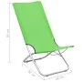 Sillas de playa plegables 2 unidades tela verde de vidaXL, Sillas de jardín - Ref: Foro24-310379, Precio: 80,68 €, Descuento: %