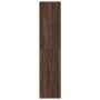 Aparador alto madera de ingeniería marrón roble 30x41x185 cm de , Aparadores - Ref: Foro24-846417, Precio: 78,69 €, Descuento: %