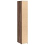Aparador alto madera de ingeniería marrón roble 30x41x185 cm de , Aparadores - Ref: Foro24-846417, Precio: 78,69 €, Descuento: %
