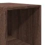 Aparador alto madera de ingeniería marrón roble 30x41x185 cm de , Aparadores - Ref: Foro24-846417, Precio: 77,61 €, Descuento: %