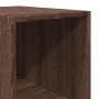 Aparador alto madera de ingeniería marrón roble 30x41x185 cm de , Aparadores - Ref: Foro24-846417, Precio: 78,69 €, Descuento: %