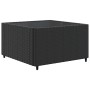 Set de muebles de jardín 8 pzas y cojines ratán sintético negro de , Conjuntos de jardín - Ref: Foro24-3308035, Precio: 631,7...