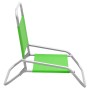 Sillas de playa plegables 2 unidades tela verde de vidaXL, Sillas de jardín - Ref: Foro24-310370, Precio: 73,10 €, Descuento: %