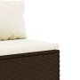 Set muebles de jardín 7 piezas y cojines ratán sintético marrón de , Conjuntos de jardín - Ref: Foro24-3308257, Precio: 512,4...