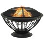 Brasero con atizador acero XXL 75 cm de vidaXL, Chimeneas - Ref: Foro24-311895, Precio: 162,12 €, Descuento: %