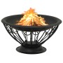 Brasero con atizador acero XXL 75 cm de vidaXL, Chimeneas - Ref: Foro24-311895, Precio: 162,12 €, Descuento: %
