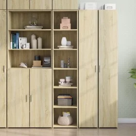 Aparador alto madera de ingeniería roble Sonoma 40x41x185 cm de , Aparadores - Ref: Foro24-3281668, Precio: 85,95 €, Descuent...