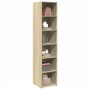 Aparador alto madera de ingeniería roble Sonoma 40x41x185 cm de , Aparadores - Ref: Foro24-3281668, Precio: 86,99 €, Descuent...