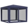 Carpa para fiestas con 4 paredes de malla HDPE azul 3x3 m de , Carpas y cenadores - Ref: Foro24-319227, Precio: 80,99 €, Desc...