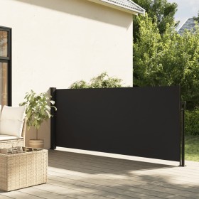 Toldo lateral retráctil negro 100x500 cm de , Sombrillas - Ref: Foro24-4004384, Precio: 97,79 €, Descuento: %