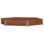Arriate elevado hexagonal madera maciza pino marrón 160x160 cm de , Maceteros y jardineras - Ref: Foro24-4010320, Precio: 66,...