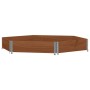 Arriate elevado hexagonal madera maciza pino marrón 160x160 cm de , Maceteros y jardineras - Ref: Foro24-4010320, Precio: 73,...