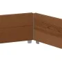 Arriate elevado hexagonal madera maciza pino marrón 160x160 cm de , Maceteros y jardineras - Ref: Foro24-4010320, Precio: 66,...