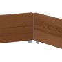 Arriate elevado hexagonal madera maciza pino marrón 160x160 cm de , Maceteros y jardineras - Ref: Foro24-4010320, Precio: 73,...