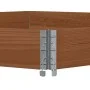 Arriate elevado hexagonal madera maciza pino marrón 160x160 cm de , Maceteros y jardineras - Ref: Foro24-4010320, Precio: 66,...