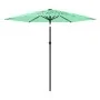 Sombrilla de jardín con poste de acero verde 268x268x226 cm de , Sombrillas - Ref: Foro24-4005103, Precio: 91,72 €, Descuento: %