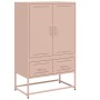 Aparador de acero rosa 68x39x111,5 cm de , Aparadores - Ref: Foro24-846609, Precio: 166,44 €, Descuento: %