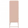 Aparador de acero rosa 68x39x111,5 cm de , Aparadores - Ref: Foro24-846609, Precio: 166,44 €, Descuento: %