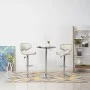 Küchenhocker 2 Einheiten cremefarbenes Kunstleder von vidaXL, Küchenhocker - Ref: Foro24-323647, Preis: 137,17 €, Rabatt: %