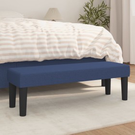 Banco de tela azul 100x30x30 cm de , Bancos - Ref: Foro24-346650, Precio: 47,87 €, Descuento: %
