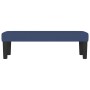 Banco de tela azul 100x30x30 cm de , Bancos - Ref: Foro24-346650, Precio: 47,87 €, Descuento: %