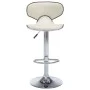 Küchenhocker 2 Einheiten cremefarbenes Kunstleder von vidaXL, Küchenhocker - Ref: Foro24-323647, Preis: 137,17 €, Rabatt: %